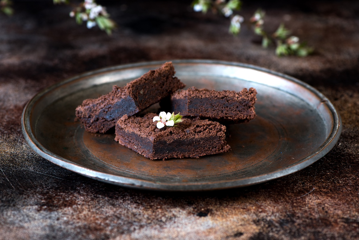 Brownies de Proteína de Grillo y Chocolate